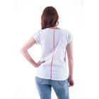 Футболка женская, размер 46, цвет белый - Фото 4