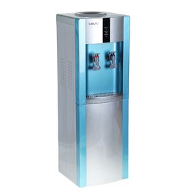 Кулер для воды LESOTO 16 LD/Е, с охлаждением, 500 Вт, серо-голубой