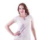 Футболка женская, размер 52, цвет светло-жёлтый - Фото 4