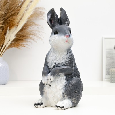 Копилка для денег «Заяц», гипс, 13×16×34 см