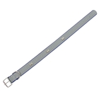 Ошейник широкий с косточками, светоотражающий, 66 х 3,5 см, ОШ 48-58 см, синий - Фото 3