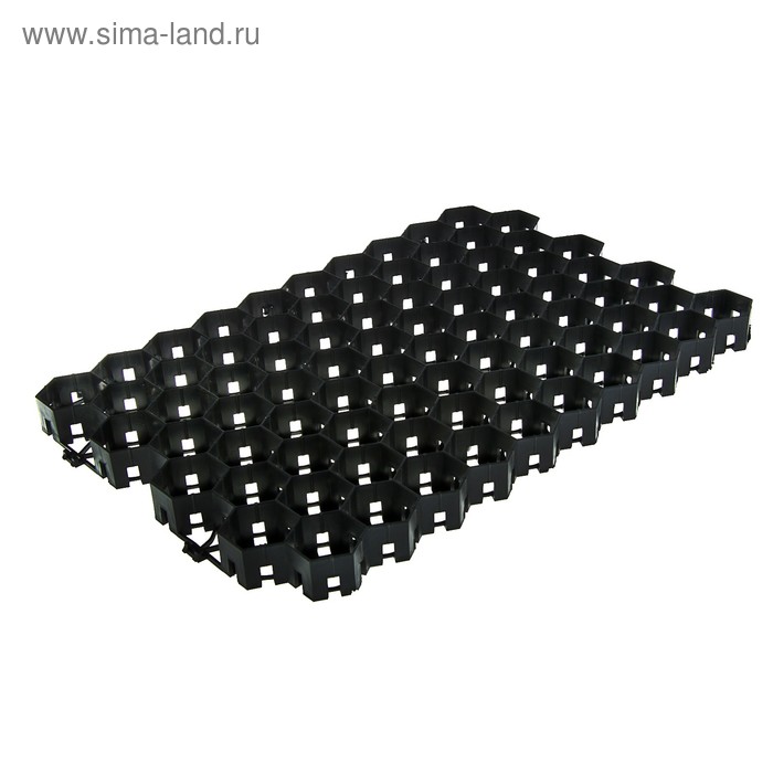 Газонная решётка ERFOLG Green Parking, 40×60 см, чёрная