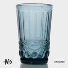 Набор стаканов Magistro «Ла-Манш», 350 мл, 8×12.5 см, 6 шт., стекло, синий - Фото 2