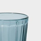 Набор стаканов стеклянных Magistro «Ла-Манш», 350 мл, 8×12,5 см, 6 шт, цвет синий - фото 4557959