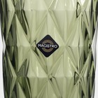 Набор стаканов стеклянных Magistro «Круиз», 350 мл, 8×12,5 см, 6 шт, цвет зелёный - Фото 4
