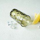 Набор стаканов стеклянных Magistro «Круиз», 350 мл, 8×12,5 см, 6 шт, цвет зелёный - фото 4557968