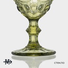 Бокалы для вина Magistro «Ла-Манш», 250 мл, 9×15.2 см, набор 6 шт., стекло, зелёные - Фото 3