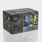 Бокалы для вина Magistro «Ла-Манш», 250 мл, 9×15.2 см, набор 6 шт., стекло, зелёные - Фото 7