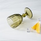 Бокалы для вина Magistro «Ла-Манш», 250 мл, 9×15.2 см, набор 6 шт., стекло, зелёные - Фото 9