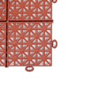 Универсальное покрытие для садовых дорожек POL-PLAST, 30×30 см, набор 9 шт., цвет терракот - Фото 12