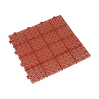 Универсальное покрытие для садовых дорожек POL-PLAST, 30×30 см, набор 9 шт., цвет терракот - Фото 7