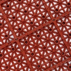 Универсальное покрытие для садовых дорожек POL-PLAST, 30×30 см, набор 9 шт., цвет терракот - Фото 10