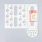 Корзина для пакетов Darel plastic «Яблоко», пластик, 16×13.5×37.5 см, МИКС - Фото 6