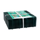 Универсальное покрытие для садовых дорожек POL-PLAST, 30×30 см, набор 9 шт., зелёное - Фото 5