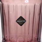 Набор стаканов стеклянных Magistro «Ла-Манш», 350 мл, 8×12,5 см, 6 шт, цвет розовый - Фото 4