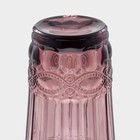 Набор стаканов Magistro «Ла-Манш», 350 мл, 8×12.5 см, 6 шт., стекло, розовый - Фото 4