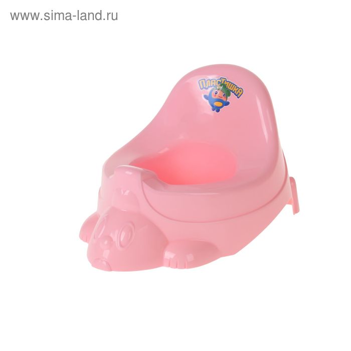 Горшок-игрушка, цвет розовый - Фото 1