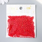 Бисер круглый размер 12/0 «Апельсин», 20 г - Фото 3