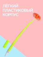 Ручка-прикол Calligrata «Цветы», синий стержень, гелевая, МИКС - Фото 4