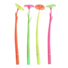 Ручка-прикол Calligrata «Цветы», синий стержень, гелевая, МИКС - Фото 5