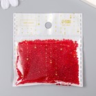 Бисер круглый размер 12/0 «Морковь», 20 г - Фото 3