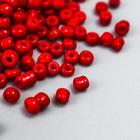 Бисер круглый размер 12/0 «Брусника», 20 г - Фото 2