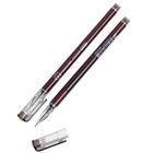 Ручка гелевая, 0.5 мм, чёрный, корпус бордовый, бесстержневая, игольчатый пишущий узел, "Кристалл" - Фото 1