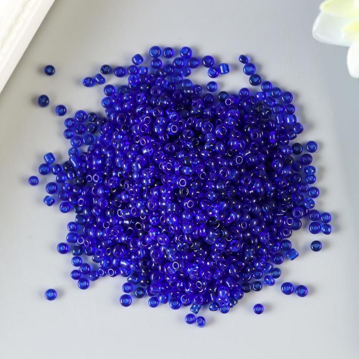 Бисер круглый размер 12/0 «Сине-фиолетовый», 20 г - Фото 1