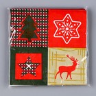 Салфетки новогодние бумажные, 33х33 см, набор 20 шт. - Фото 4