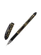 Ручка гелевая, чёрный стержень, узел 0.5 мм, корпус с узором - Фото 6