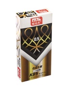 Ручка гелевая, чёрный стержень, узел 0.5 мм, корпус с узором - Фото 8