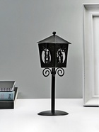 Металлический подсвечник на 1 свечу «Предложение», чёрный, 24×9×9 см - Фото 1