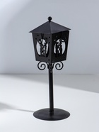 Металлический подсвечник на 1 свечу «Предложение», чёрный, 24×9×9 см - Фото 2