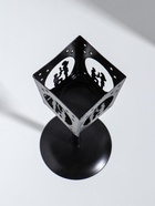 Металлический подсвечник на 1 свечу «Предложение», чёрный, 24×9×9 см - Фото 5