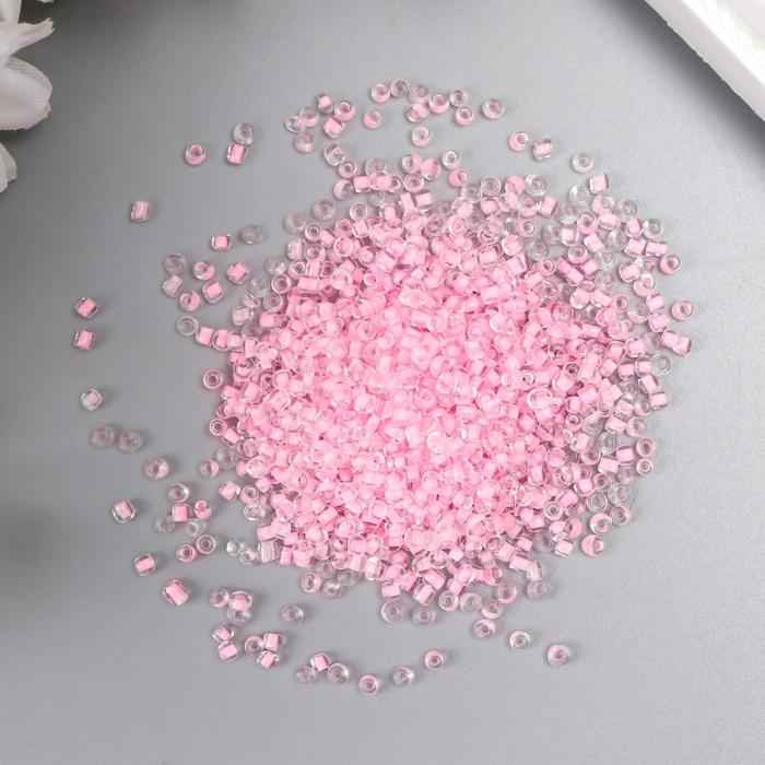 Бисер круглый размер 12/0 «Легкий розовый», 20 г - Фото 1