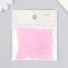 Бисер круглый размер 12/0 «Легкий розовый», 20 г - Фото 3