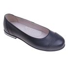 Туфли школьные Зебра, размер 36, цвет чёрный (арт.11178-1) - Фото 1