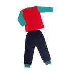 Пижама для мальчика, рост 86 см, цвет красный (арт. Пж-524/А-04_М) - Фото 6