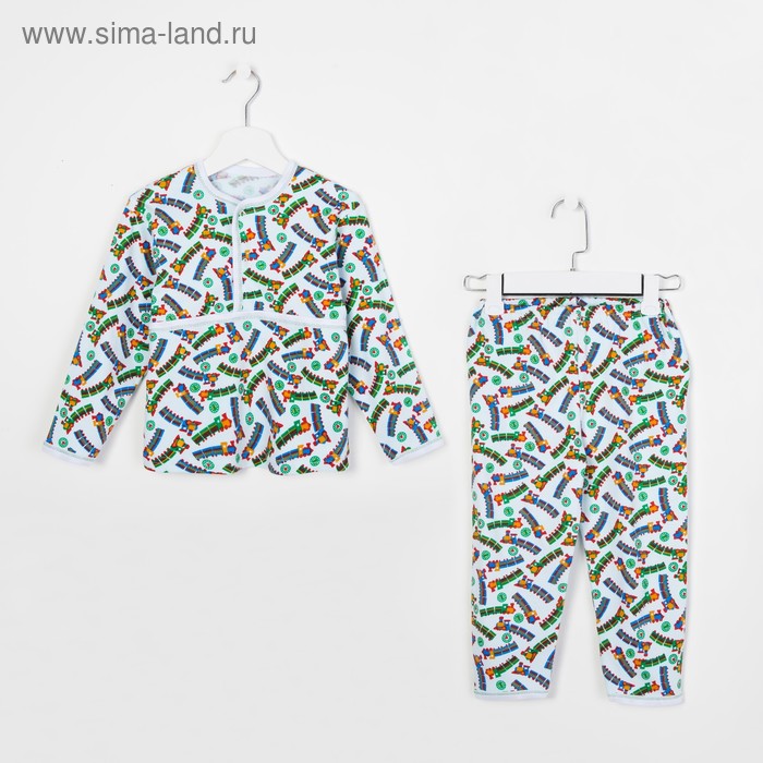 Пижама для мальчика, рост 98 см, цвет МИКС (арт. Пж-522-04_Д) - Фото 1