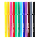 Фломастеры 12 цветов ErichKrause Easy Washable, 1-2 мм, европодвес, ультраяркие цвета, МИКС - Фото 5