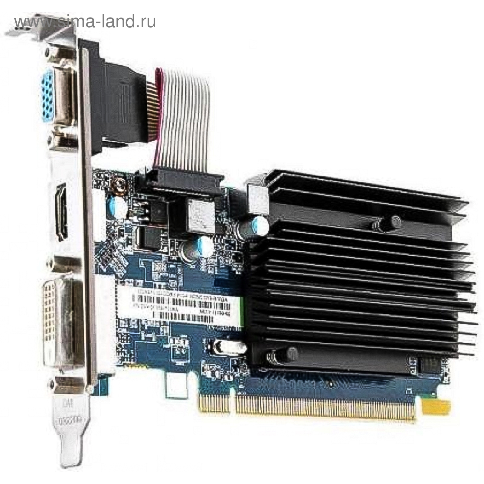 Видеокарта Sapphire AMD Radeon HD 6450 (11190-02-10G) 1G,625/1334,OEM