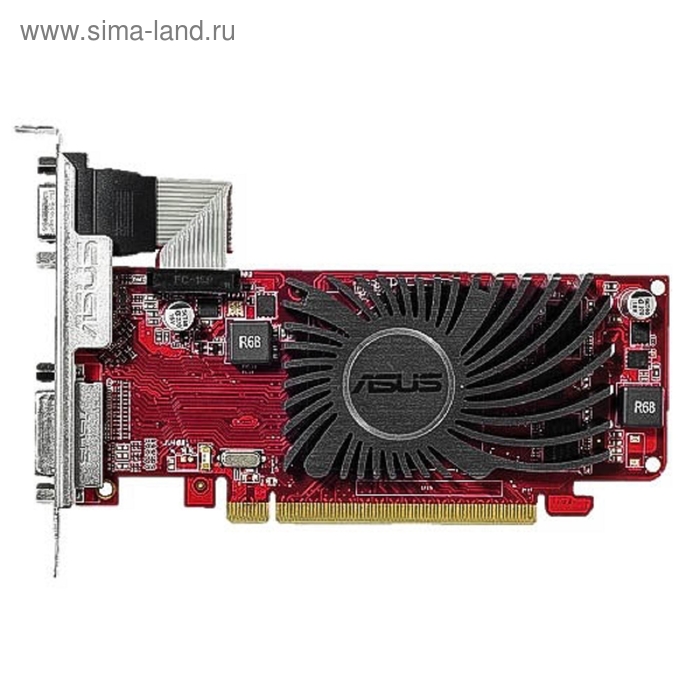 Видеокарта Asus AMD Radeon R5 230 (R5230-SL-1GD3-L) 1G, 64bit, DDR3, 625/1200, Ret - Фото 1