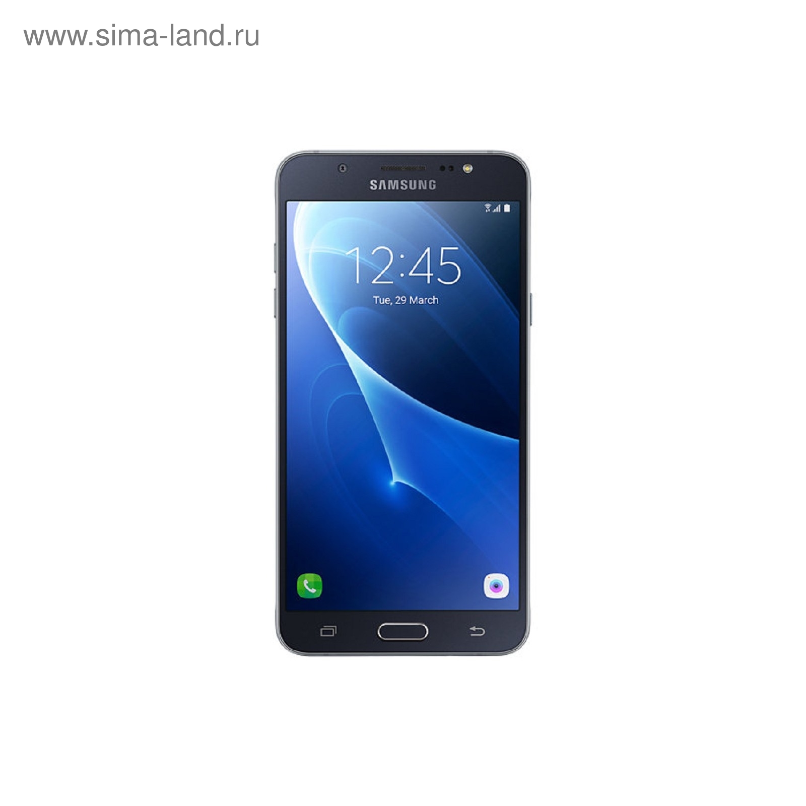 Смартфон Samsung Galaxy J7 (2016) SM-J710 16Gb черный (1498929) - Купить по  цене от 14 948.00 руб. | Интернет магазин SIMA-LAND.RU