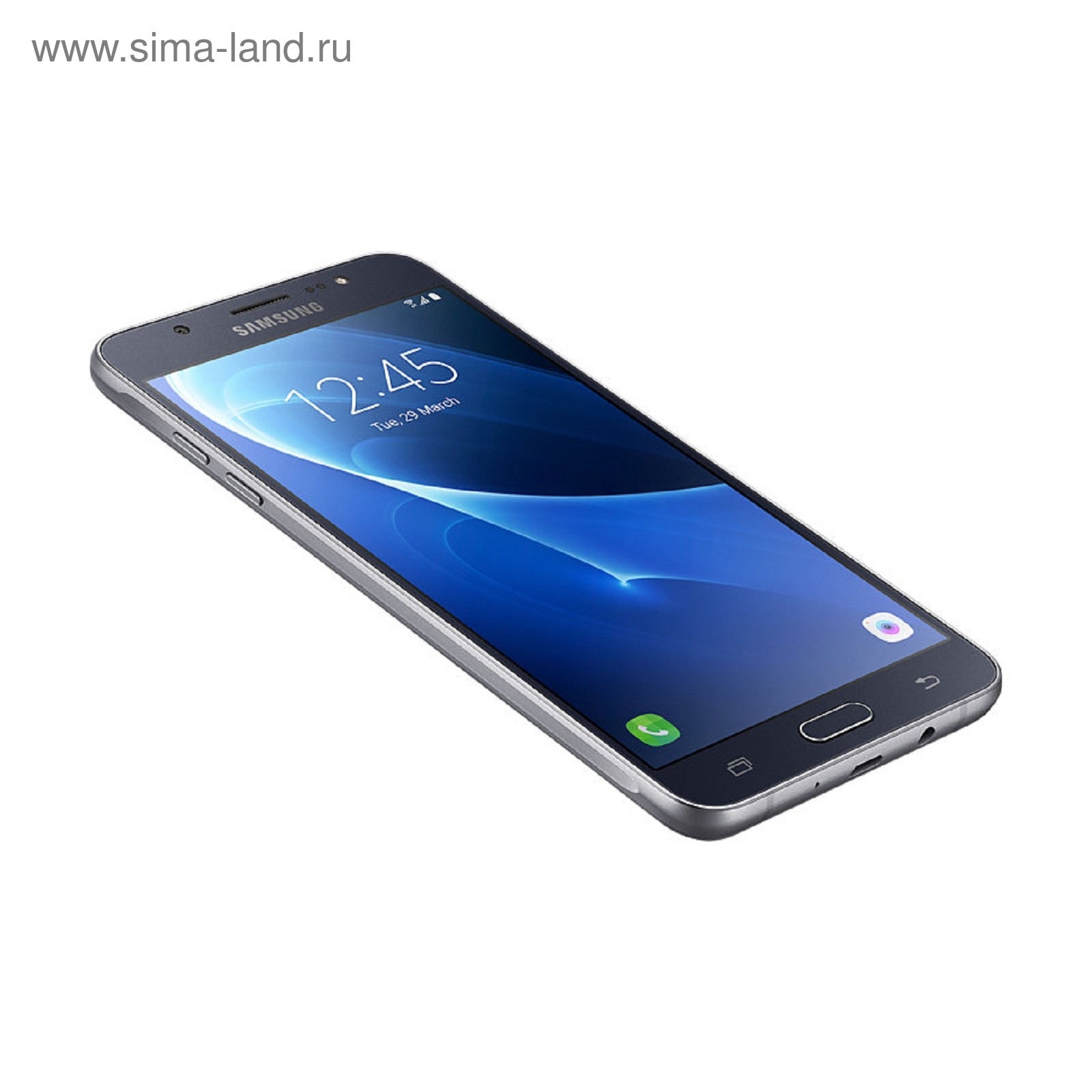 Смартфон Samsung Galaxy J7 (2016) SM-J710 16Gb черный (1498929) - Купить по  цене от 14 948.00 руб. | Интернет магазин SIMA-LAND.RU