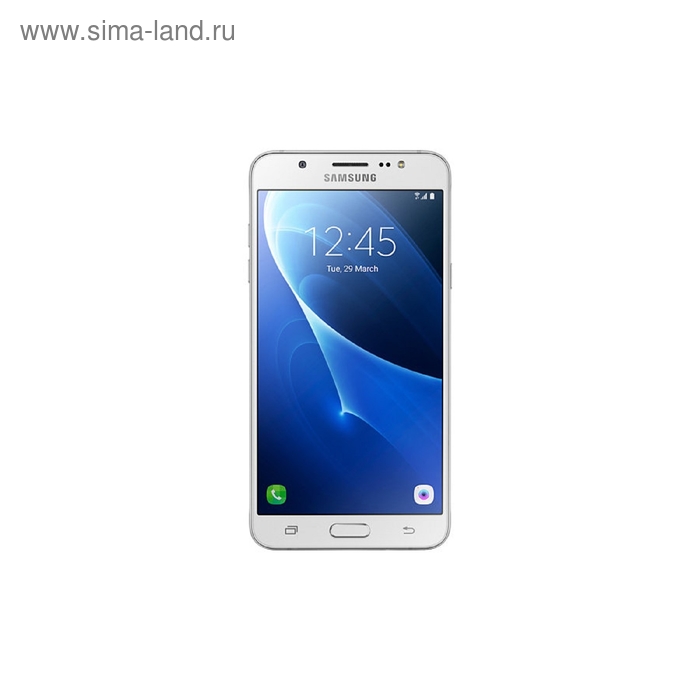 Смартфон Samsung Galaxy J7 (2016) SM-J710 16Gb белый - Фото 1