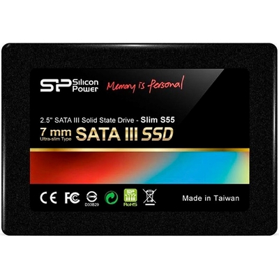 SSD накопитель Silicon Power S55 120Gb (SP120GBSS3S55S25) SATA-III