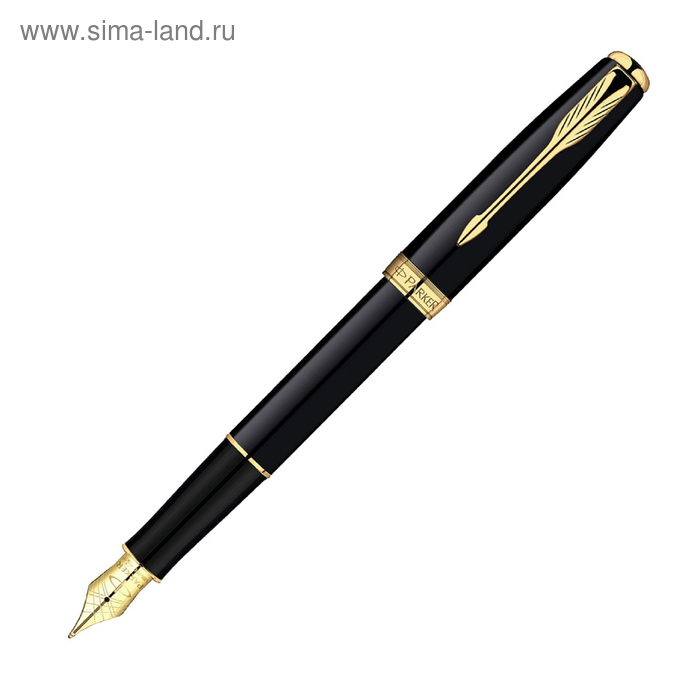 Ручка перьевая Parker Sonnet F530 (S0833860) LaqBlack GT (F) - Фото 1