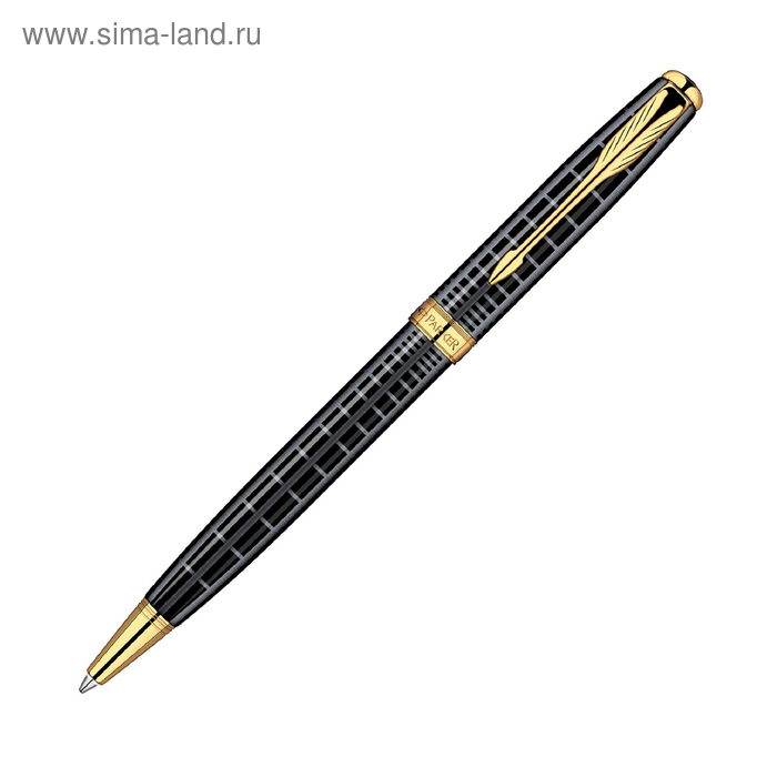 Ручка шариковая Parker Sonnet K531 (S0912470) Dark Grey GT (M) чернила: черный - Фото 1