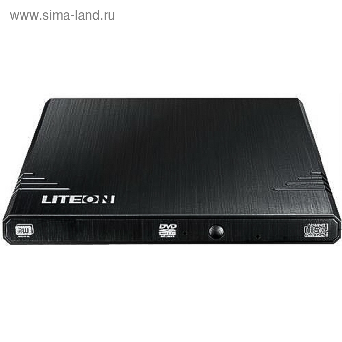 Привод DVD-RW Lite-On eBAU108 черный USB slim внешний RTL - Фото 1