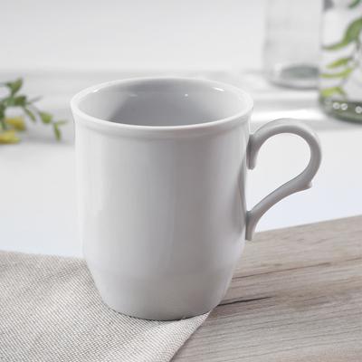 Кружка Дулевский фарфор «Русское поле», d=7 см, фарфор, белая